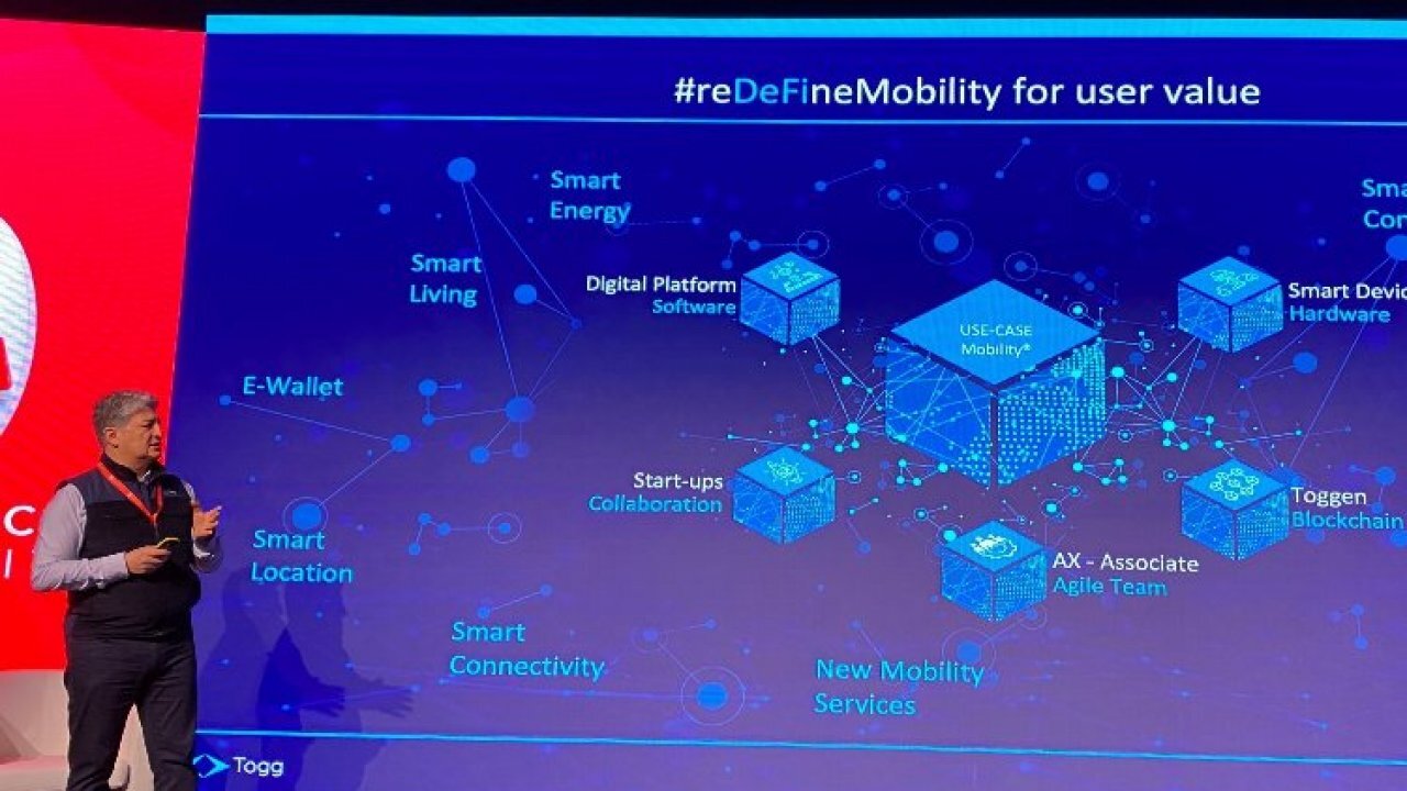 Togg CEO'su: Mobilite ekosistemlerinin merkezinde blok zinciri var