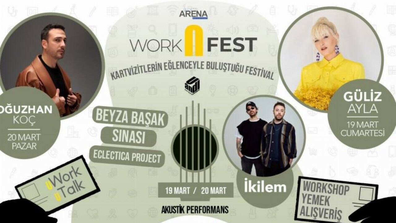 Work’n’Fest 19-20 Mart’ta İzmir Arena’da