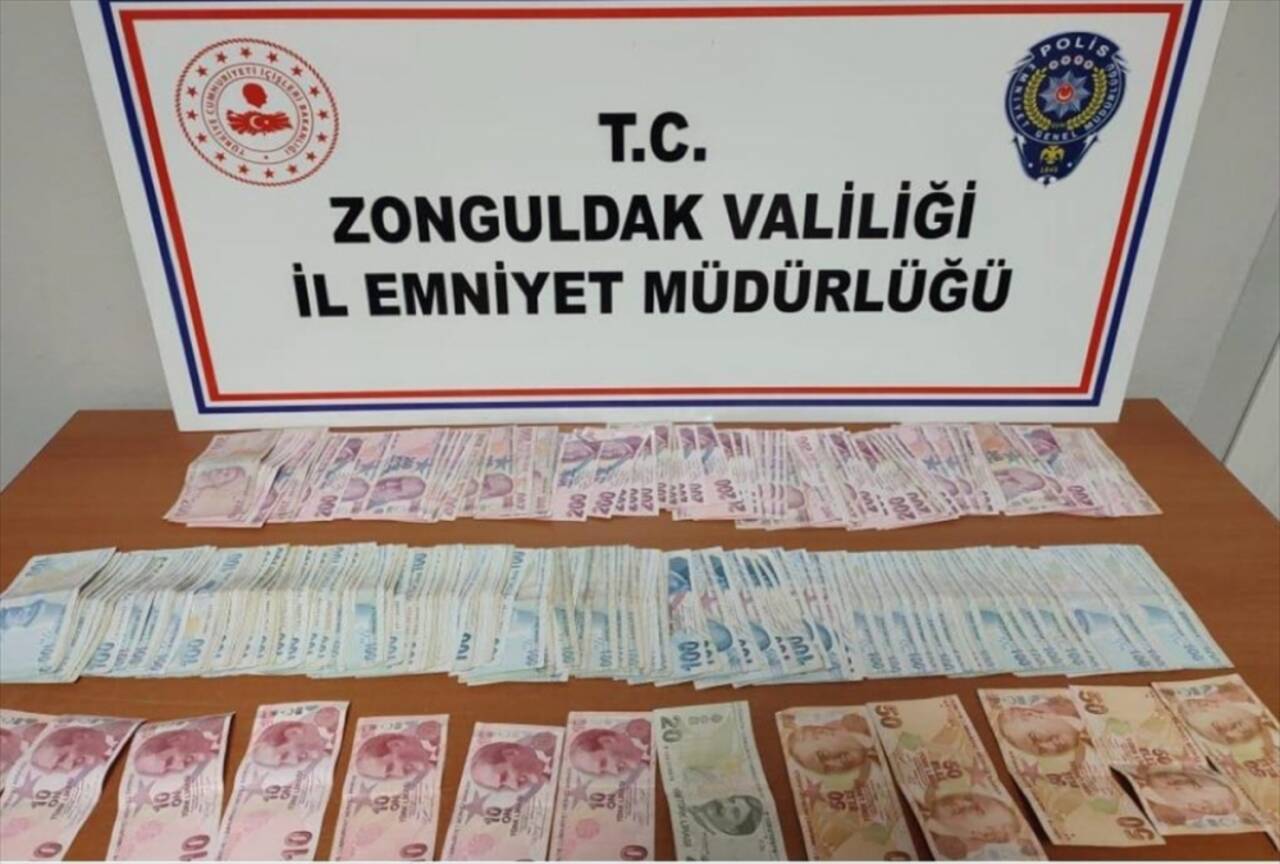 Zonguldak'ta evden para ve altın çalan şüpheli yakalandı