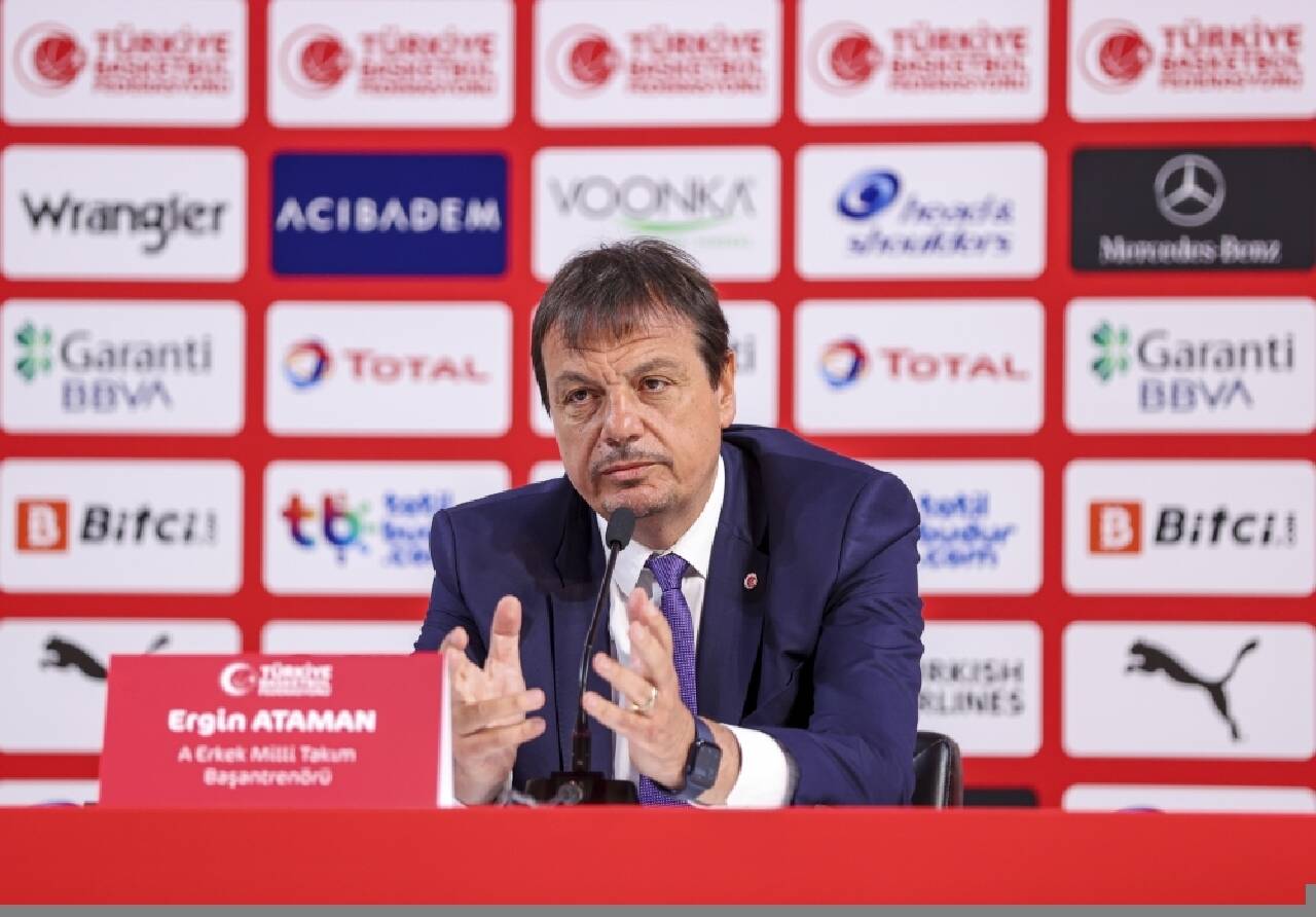 A Milli Erkek Basketbol Takımı başantrenörlüğüne Ergin Ataman getirildi