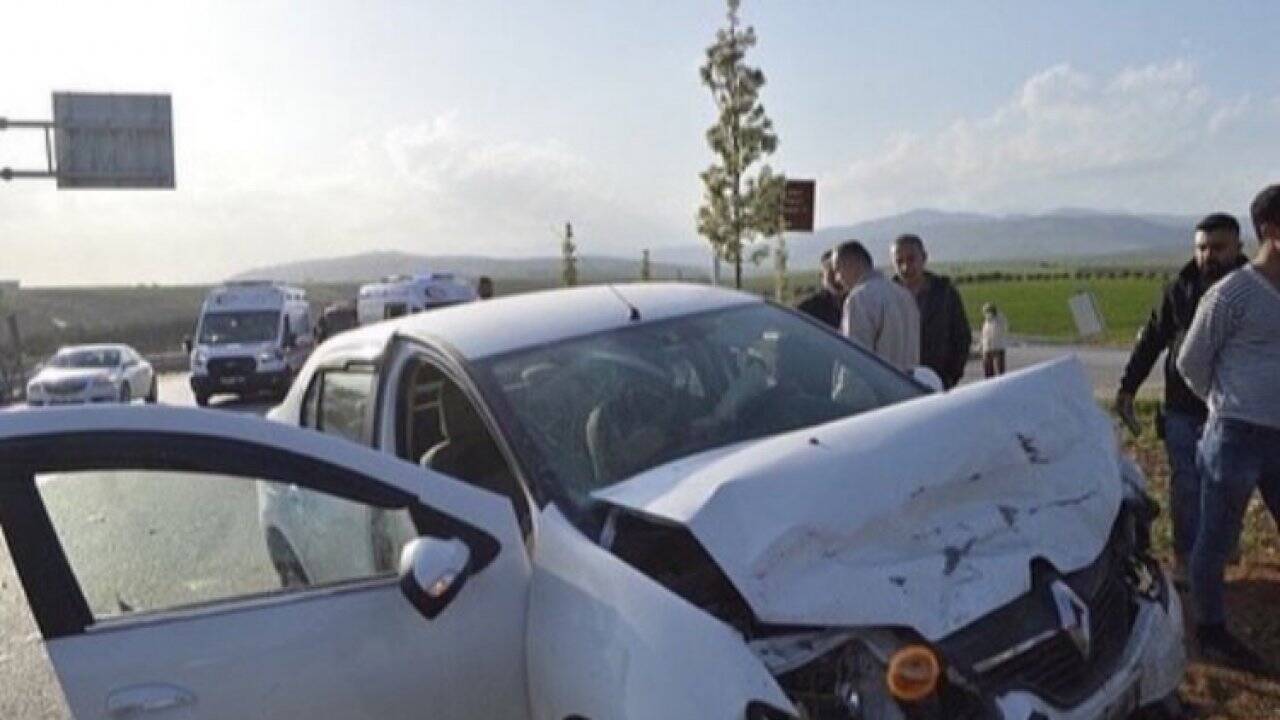 Adıyaman'da feci kaza: 5 yaralı