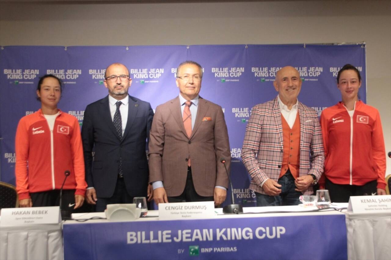 Billie Jean King Kupası'nın basın toplantısı düzenlendi