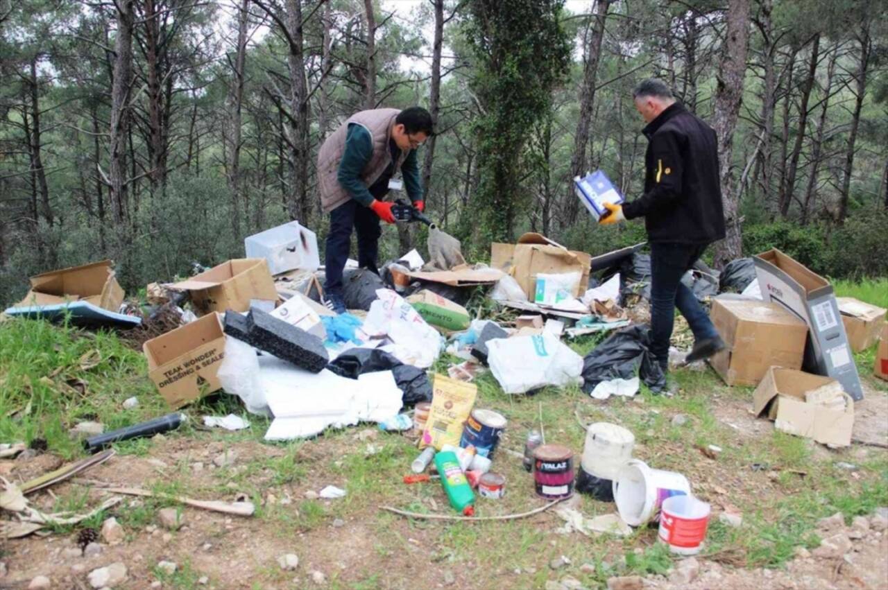 Cennet Koyu'na atık bırakan kişi kargo poşetlerinden belirlendi