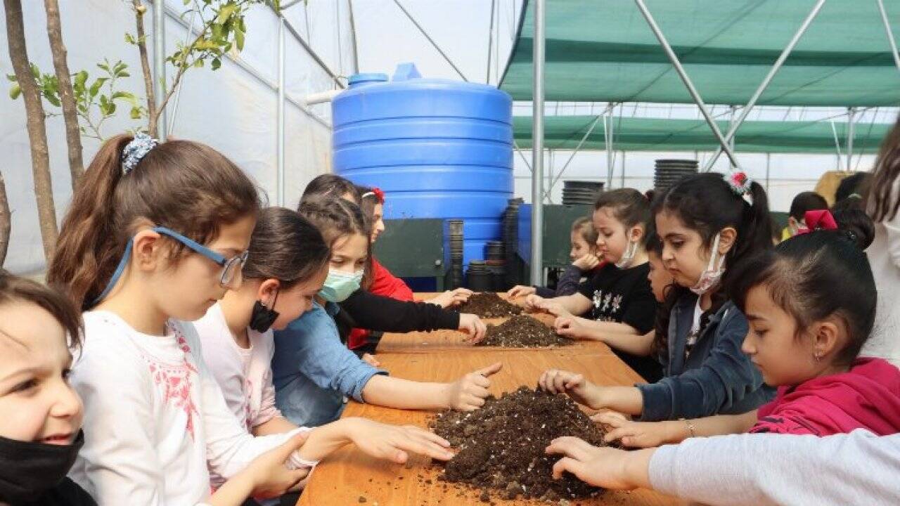 Çocuklar Yaşam Bahçesi’nde hem eğlendi hem öğrendi