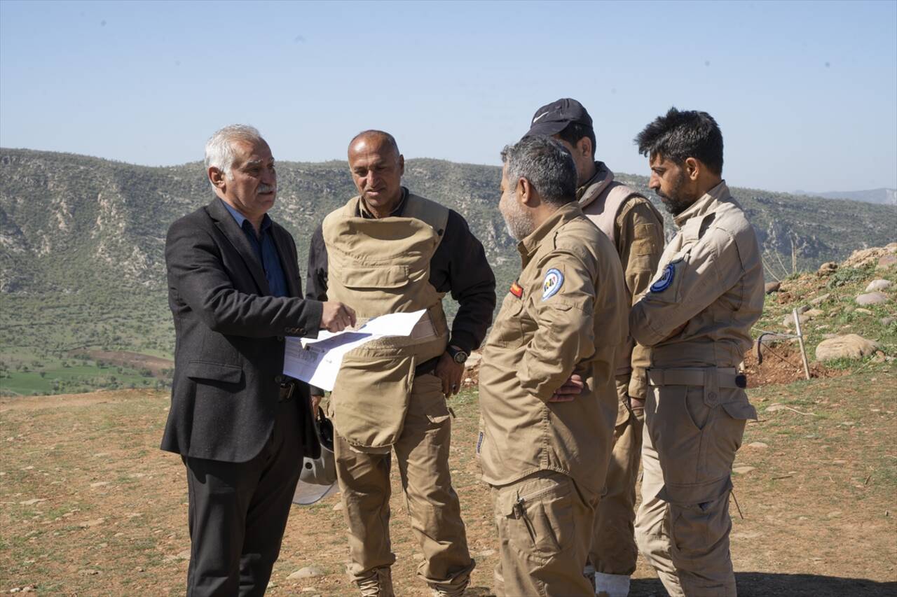 DUHOK - Iraklı yetkili, PKK'nın varlığının mayın temizleme çalışmalarına engel olduğunu söyledi