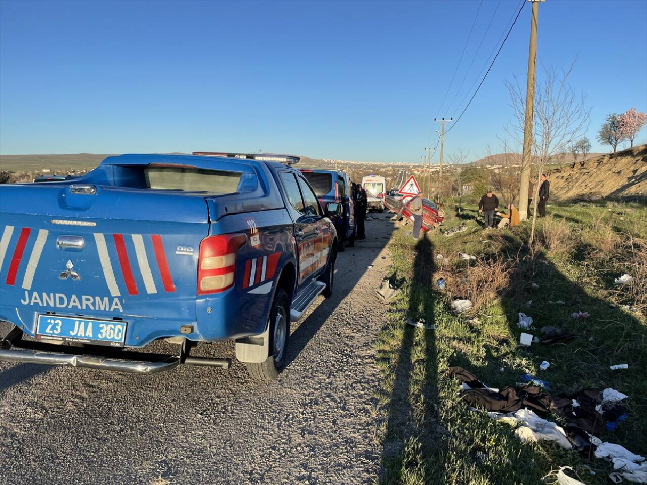 Elazığ'daki trafik kazasında 1 kişi öldü, 3 kişi yaralandı