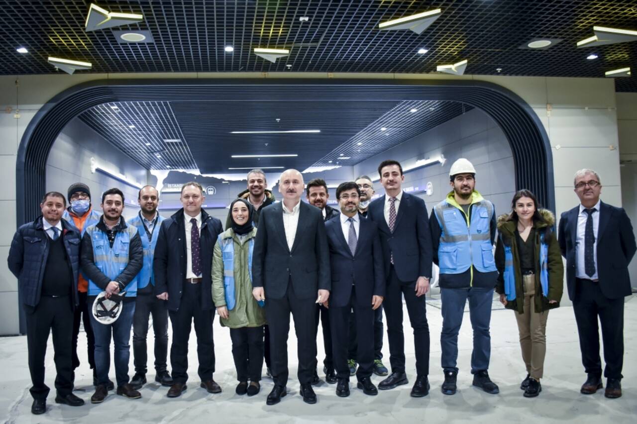 Gayrettepe-İstanbul Havalimanı metro hattının yüzde 98'i tamamlandı