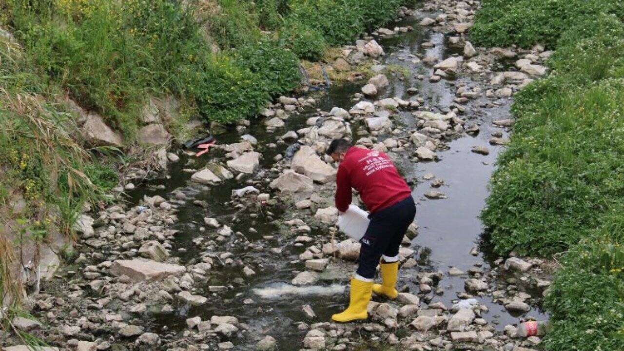 Hatay Büyükşehir ekipleri insan ve çevre sağlığı için çalışıyor 