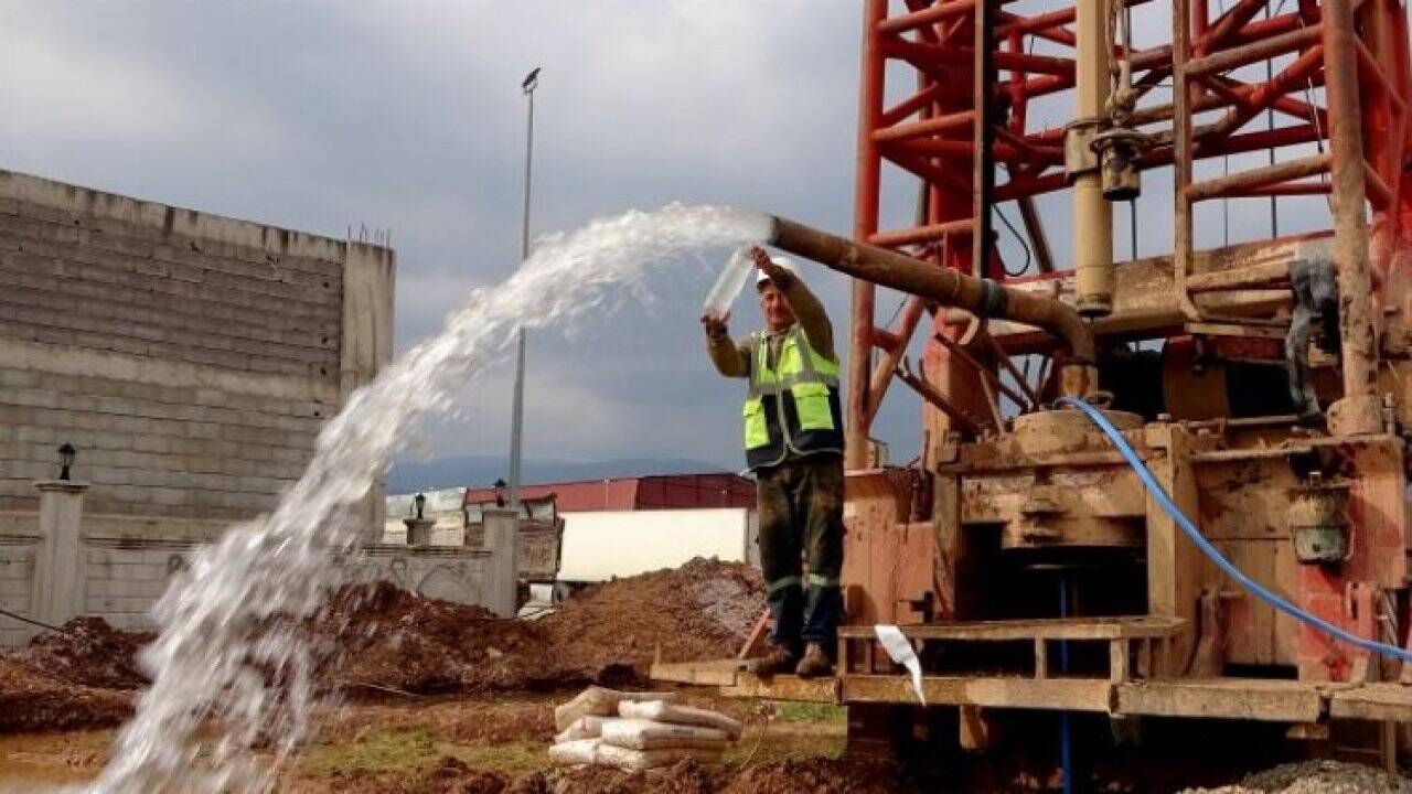 Hatay Kırıkhan'da yeni su kaynağı 