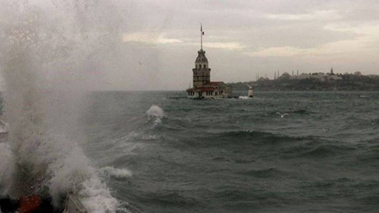 İstanbul'a fırtına uyarısı