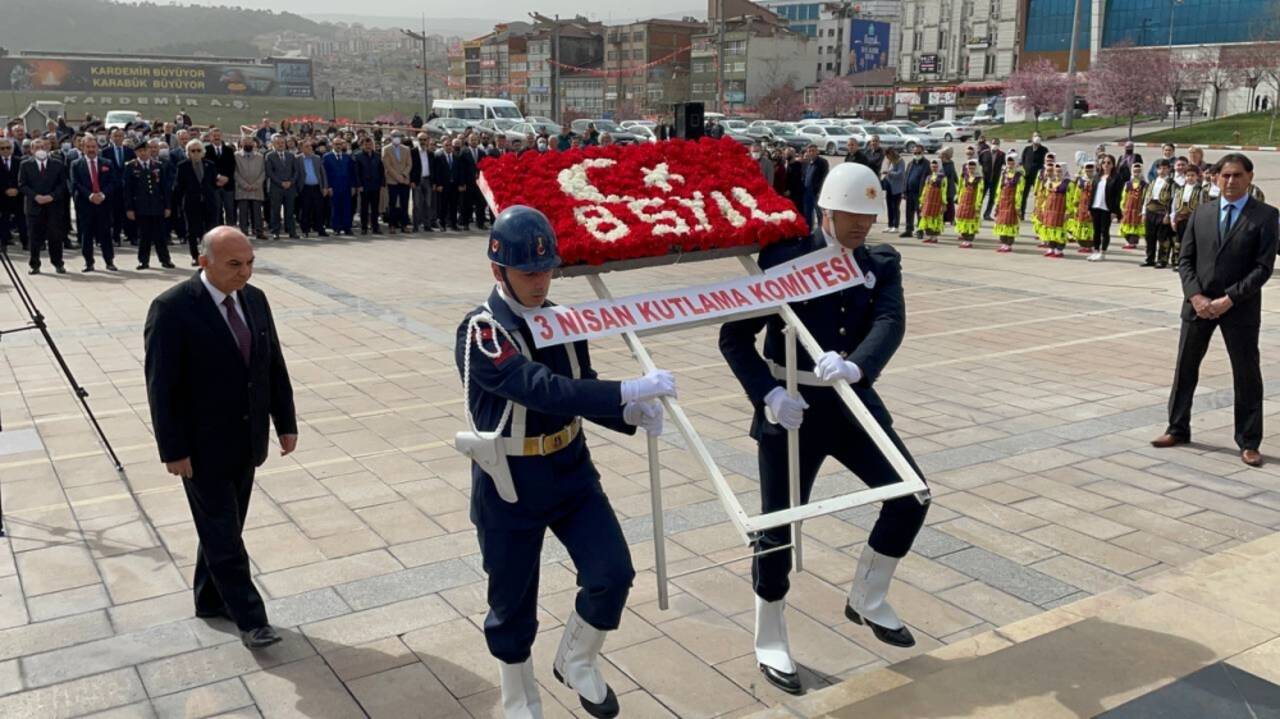 KARDEMİR'in temelinin atılması ve Karabük'ün kuruluş yıl dönümü kutlandı