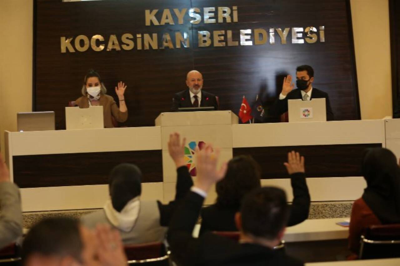 Kayseri Kocasinan Belediyesi Nisan Ayı Meclis Toplantısı gerçekleştirildi