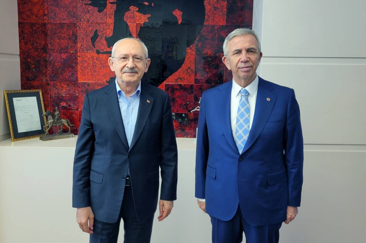 Kılıçdaroğlu, Ankara Büyükşehir Belediye Başkanı Yavaş'ı kabul etti