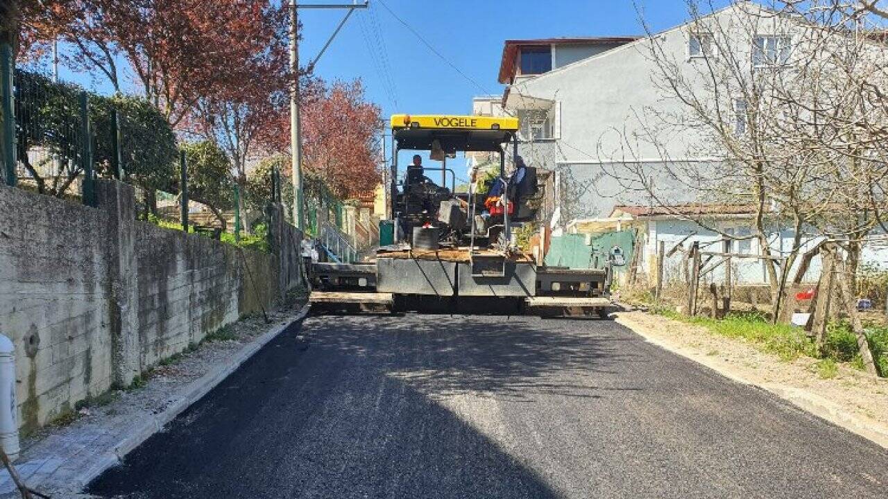 Kocaeli İzmit Akmeşe'de çalışmalar devam ediyor 