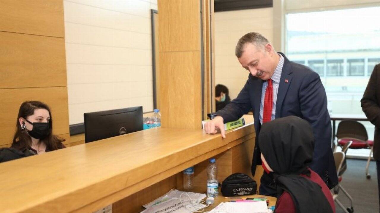 Kocaeli'de geleceğin akademisyenlerine özel ilgi