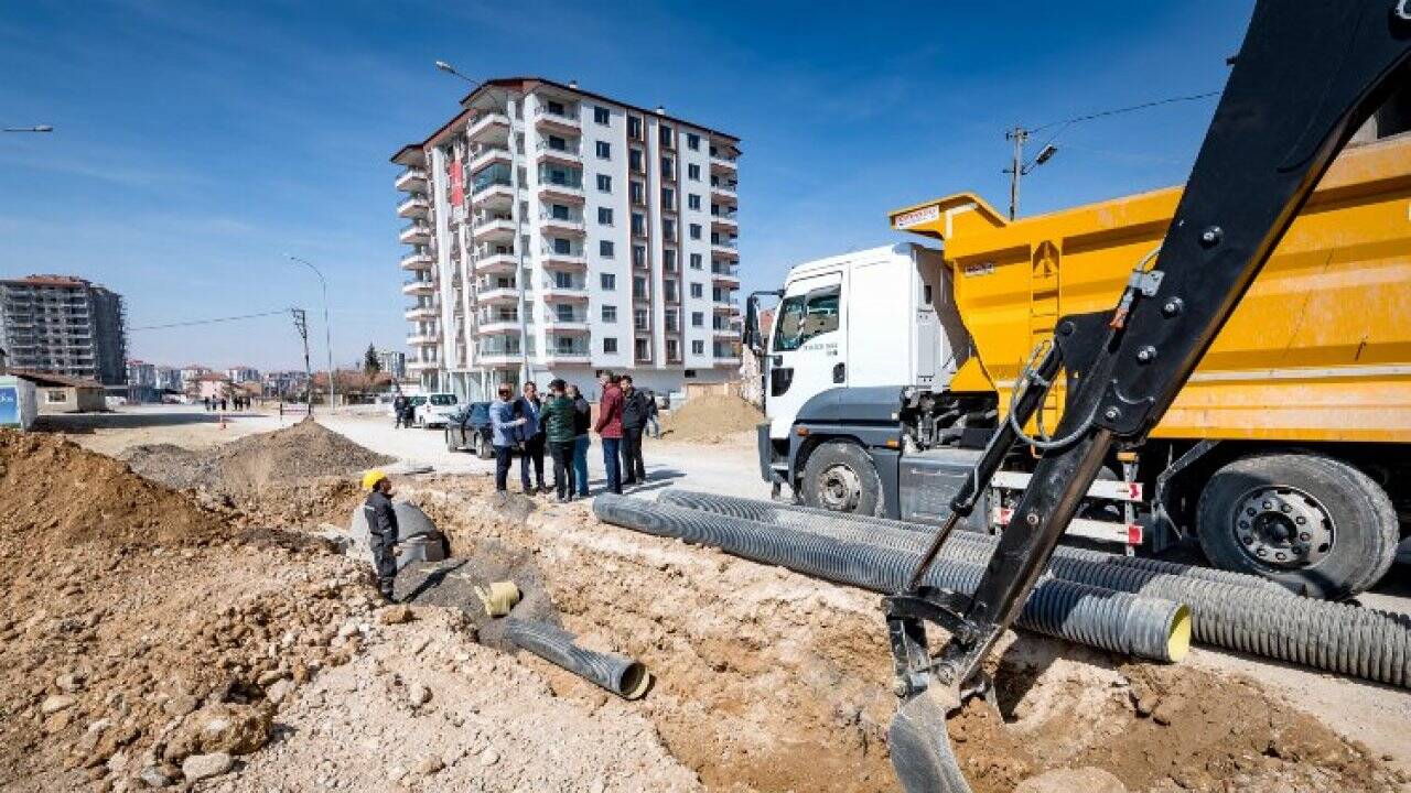 Malatya Karakavak'ta altyapı sorunu bitiyor 