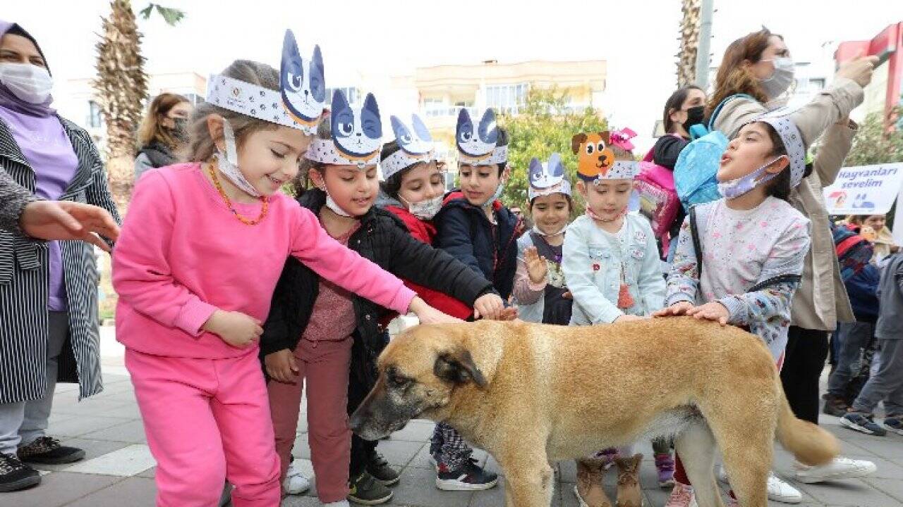 Minikler, can dostların haklarına dikkat çekti