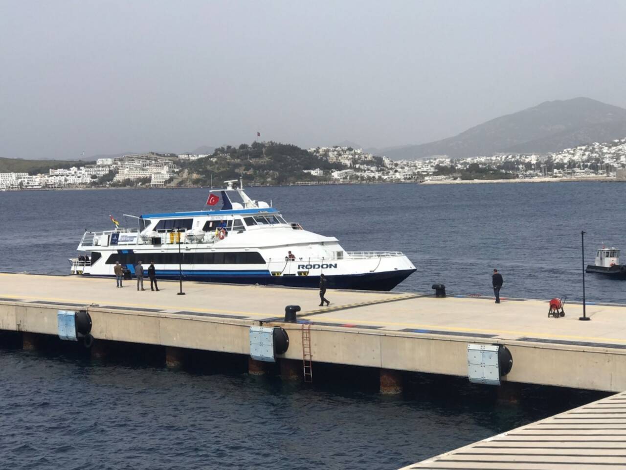 Salgın süresince durdurulan Kos-Bodrum feribot seferleri yeniden başladı