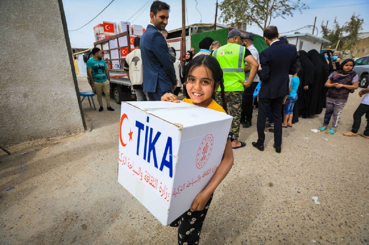 TİKA'dan Bağdat’ta ramazan yardımı