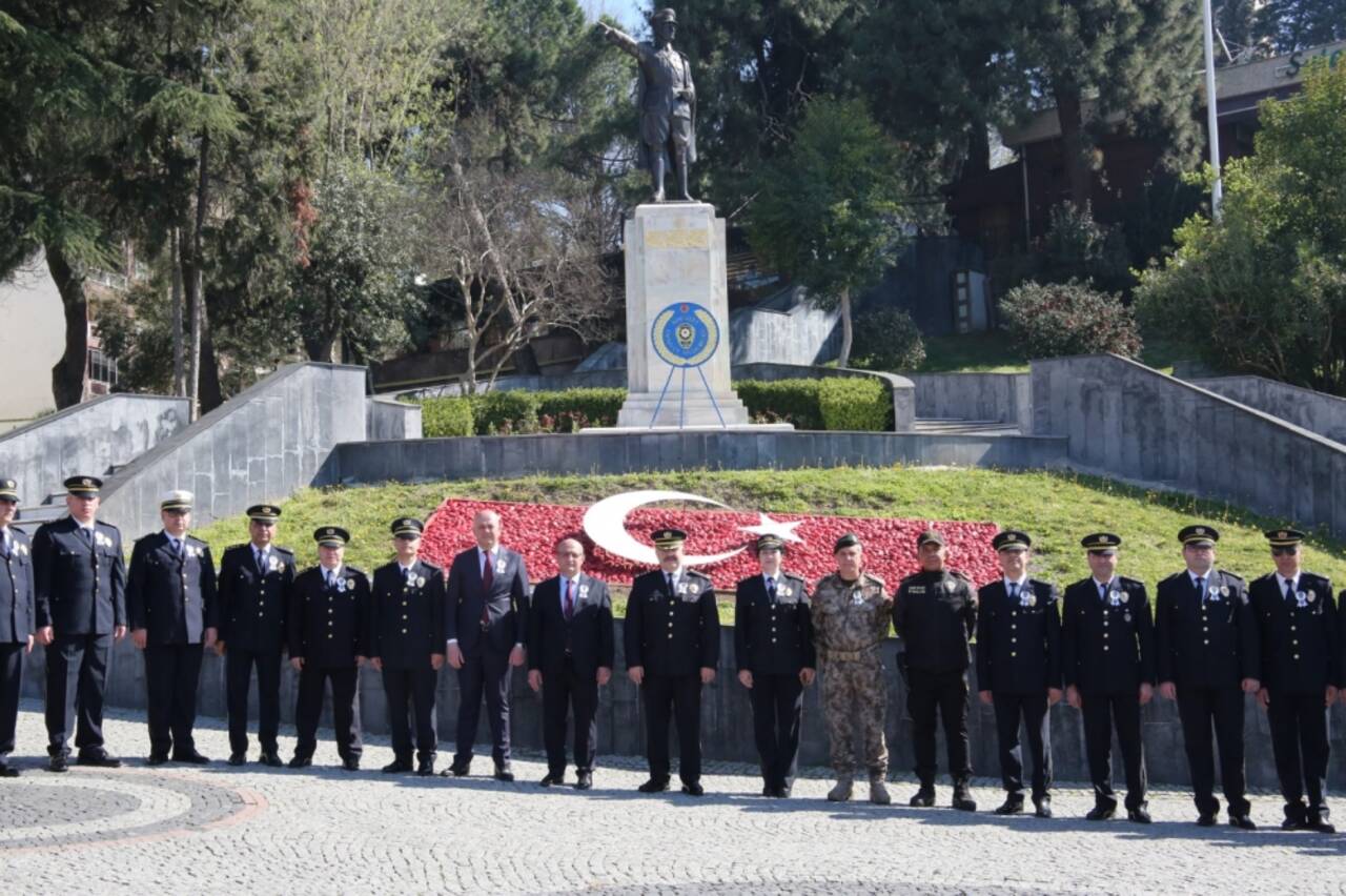 Türk Polis Teşkilatının 177. kuruluş yıl dönümü Sakarya, Kocaeli ve Bolu'da kutlandı