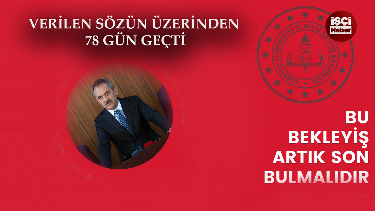 Atama sözü üzerinden 78 gün geçti Gözler hükümete çevrildi!