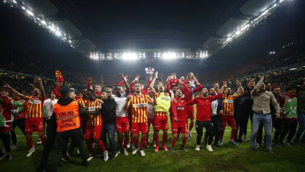 Kayserispor tarihte ilki başardı