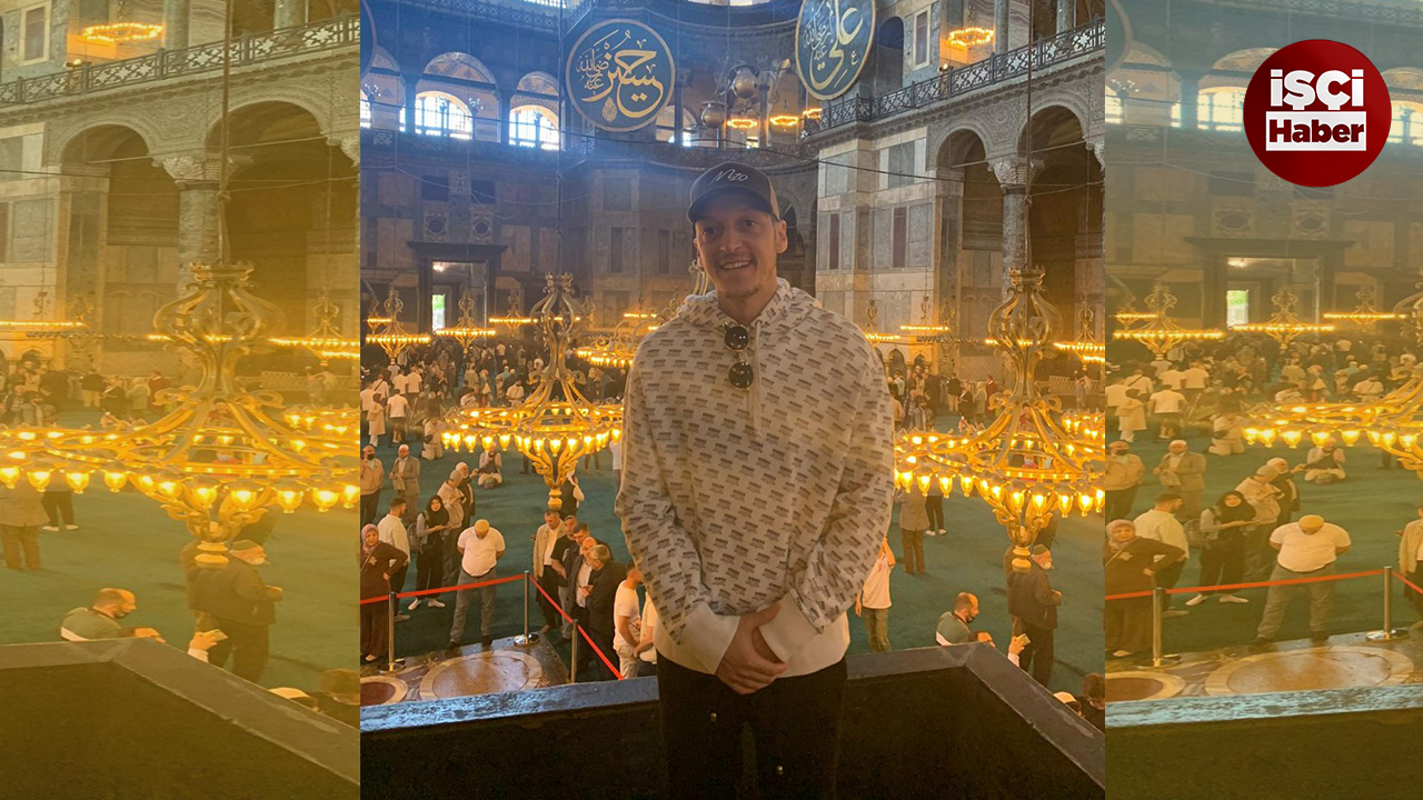 Mesut Özil'den Ayasofya paylaşımı!