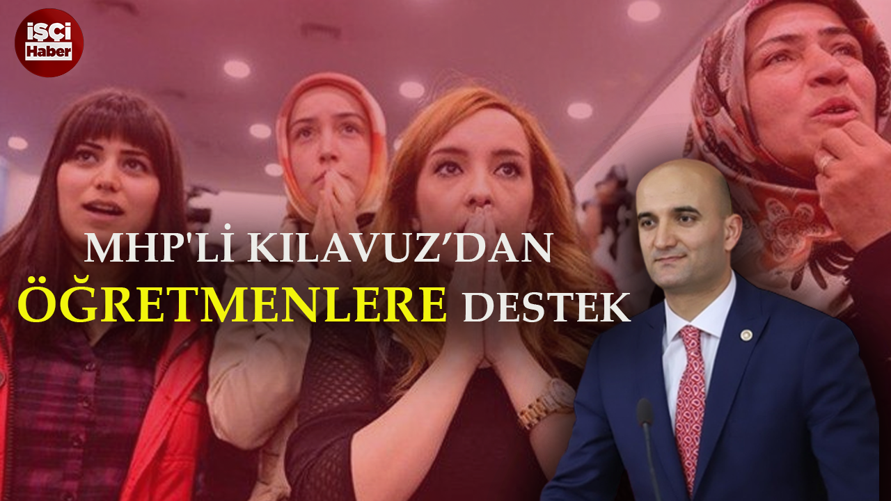 MHP'li Kılavuz'dan atama bekleyen öğretmenlere destek