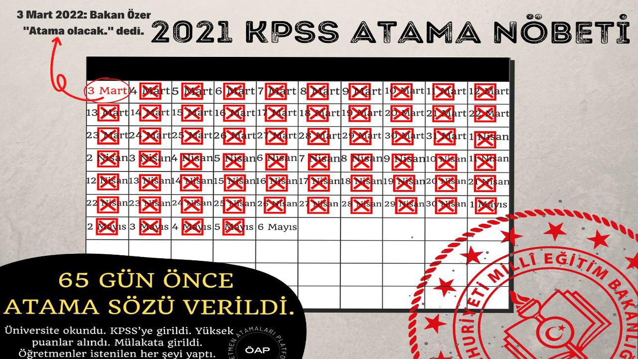 Öğretmenlere verilen sözün üzerinden 65 gün geçti