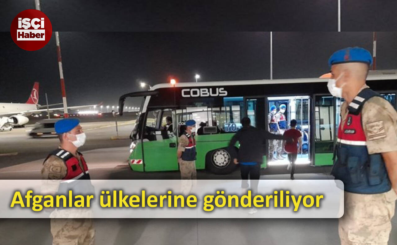 Afgan göçmenlerin ülkelerine gönderilmesine başlandı