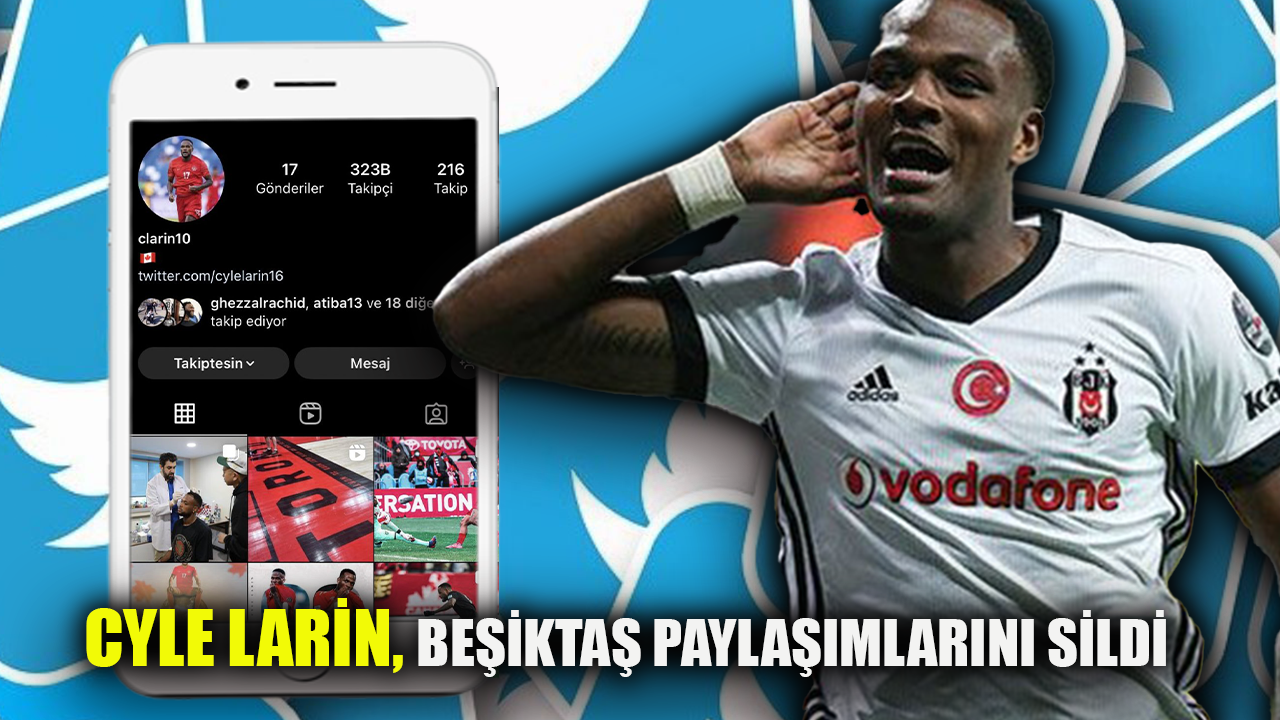 Beşiktaş taraftarlarından Larin'e büyük tepki! Takipten çıkıyoruz