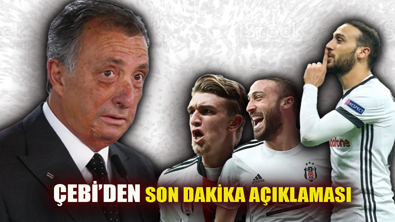 Çebi'den flaş açıklamalar! Gedson, Rıdvan Yılmaz, Cenk Tosun...