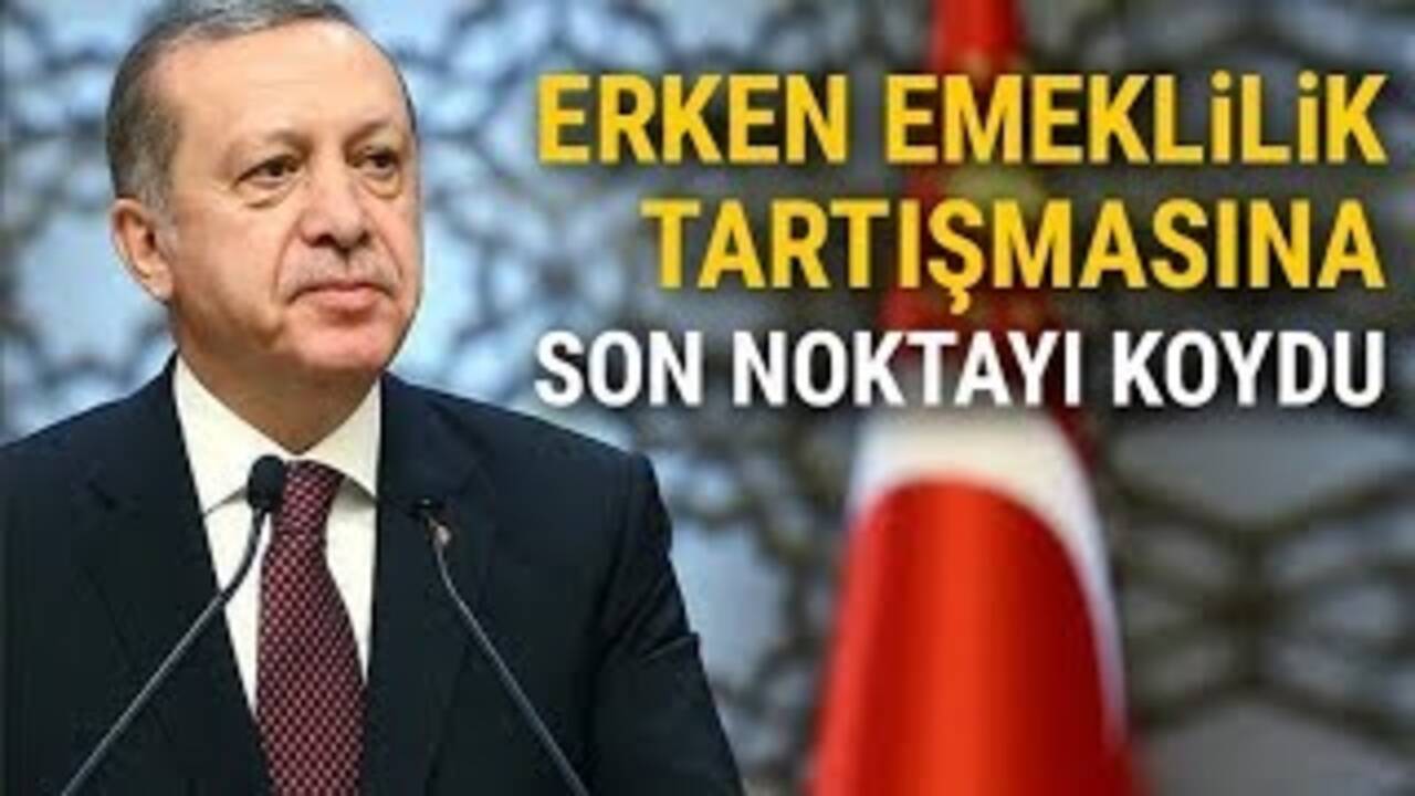 Cumhurbaşkanı Erdoğan açıkladı! 46 Yaşında Emekli olabilirsiniz, tek şartı var..