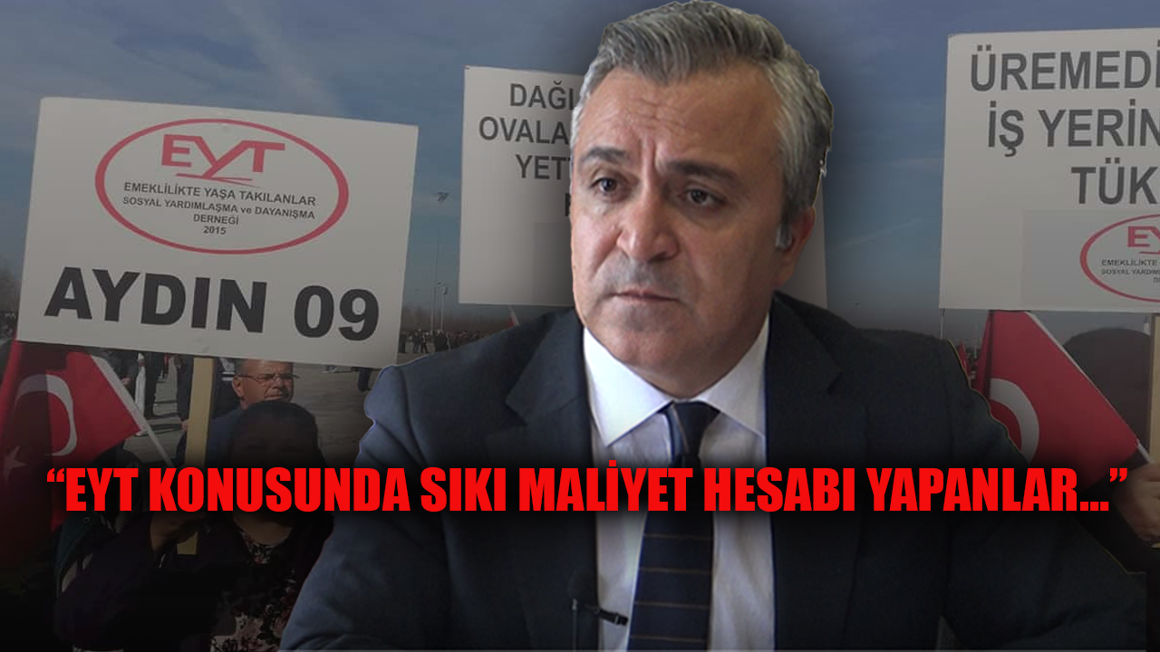 EYT maliyet hesabı yapanlara Erdursun'dan sert tepki