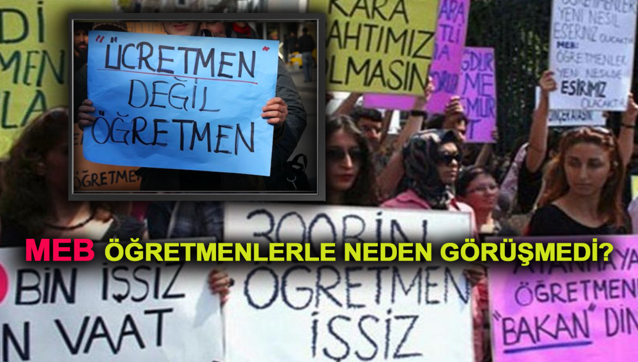 MEB atama bekleyen öğretmenler ile görüşmedi