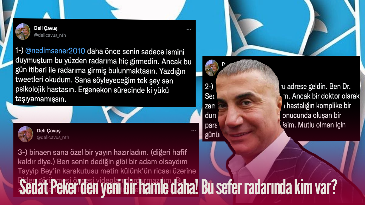 Sedat Peker'den yeni bir hamle daha! Bu sefer radarında kim var?