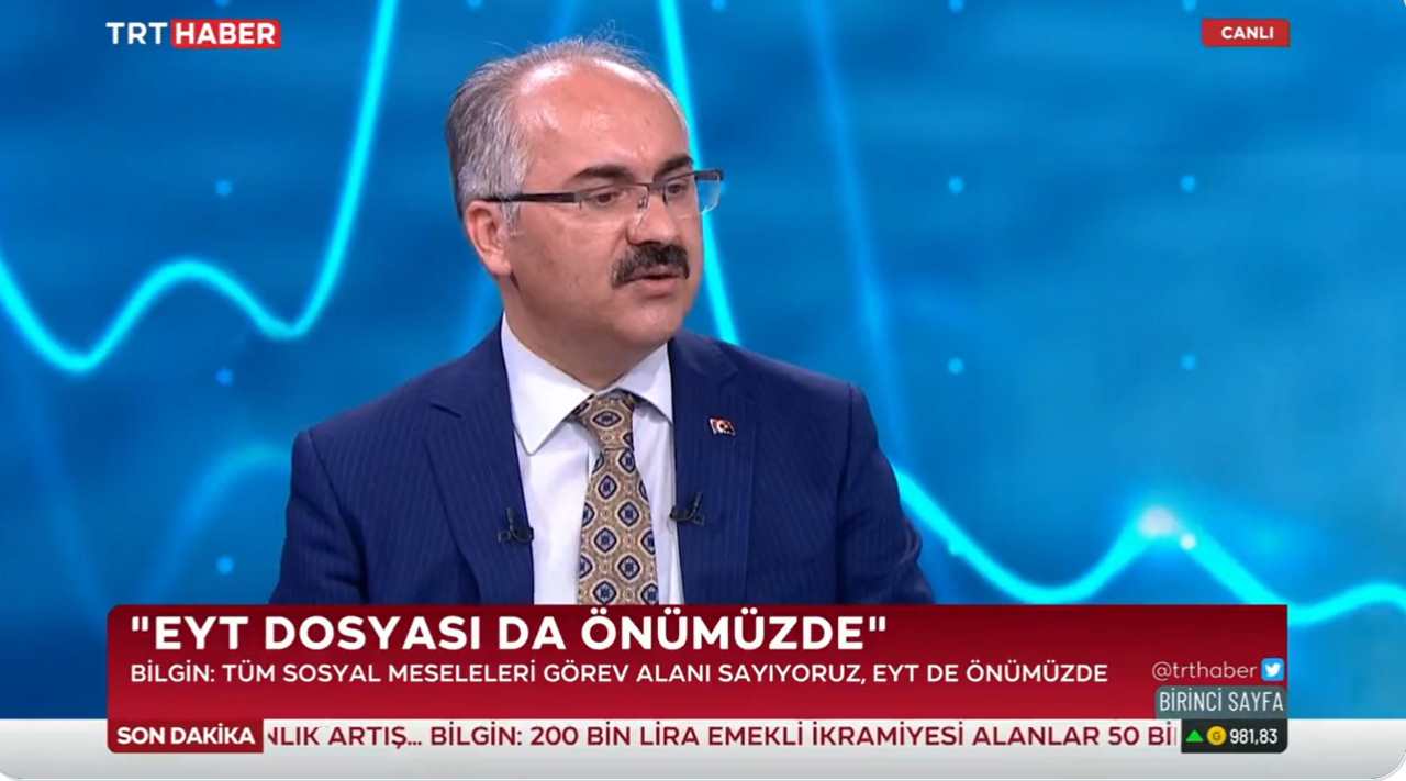 TRT'de açıkladı! EYT konusunda adım atılma ihtimali yüksek