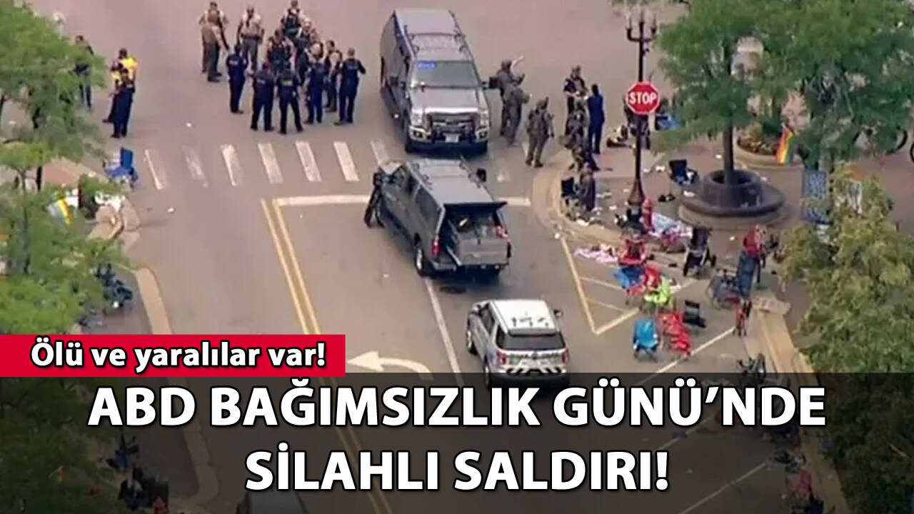 ABD Bağımsızlık Günü kutlamalarına silahlı saldırı: Ölü ve yaralılar var!