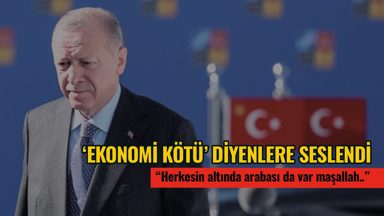 Cumhurbaşkanı Erdoğan'dan ekonomi açıklaması