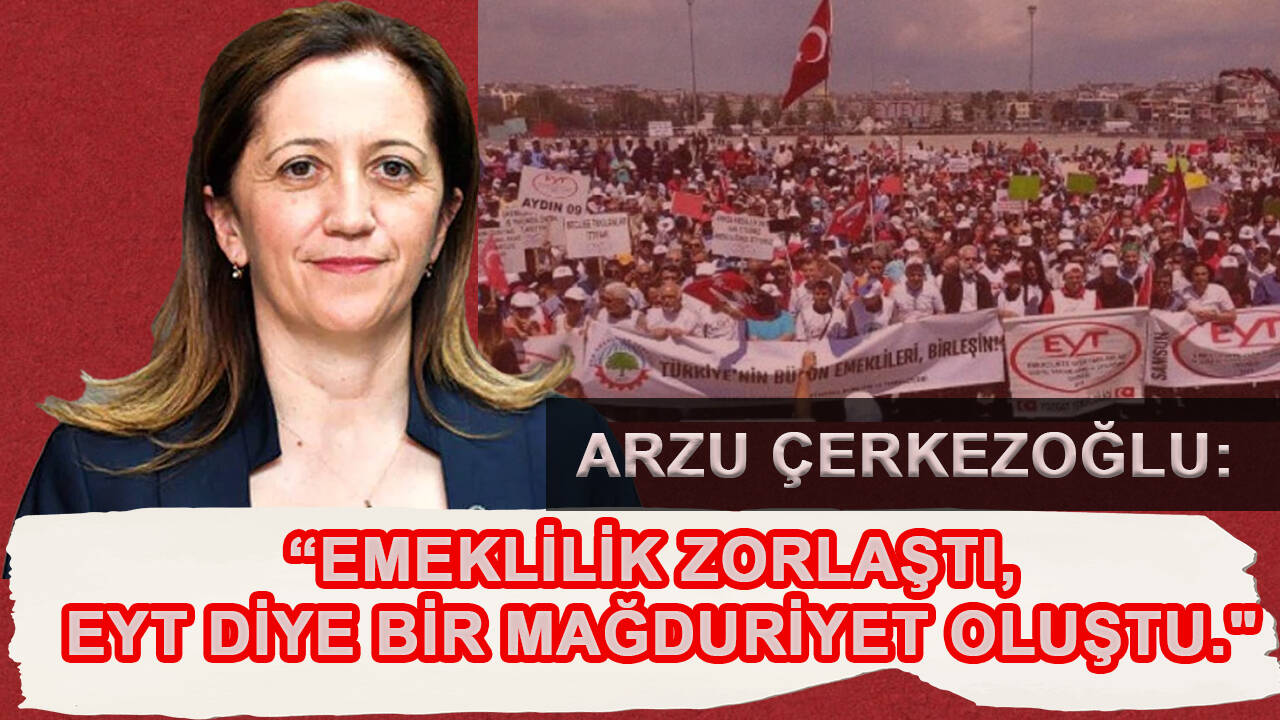 DİSK Başkanı Çerkezoğlu emekli maaşlarını değerlendirdi