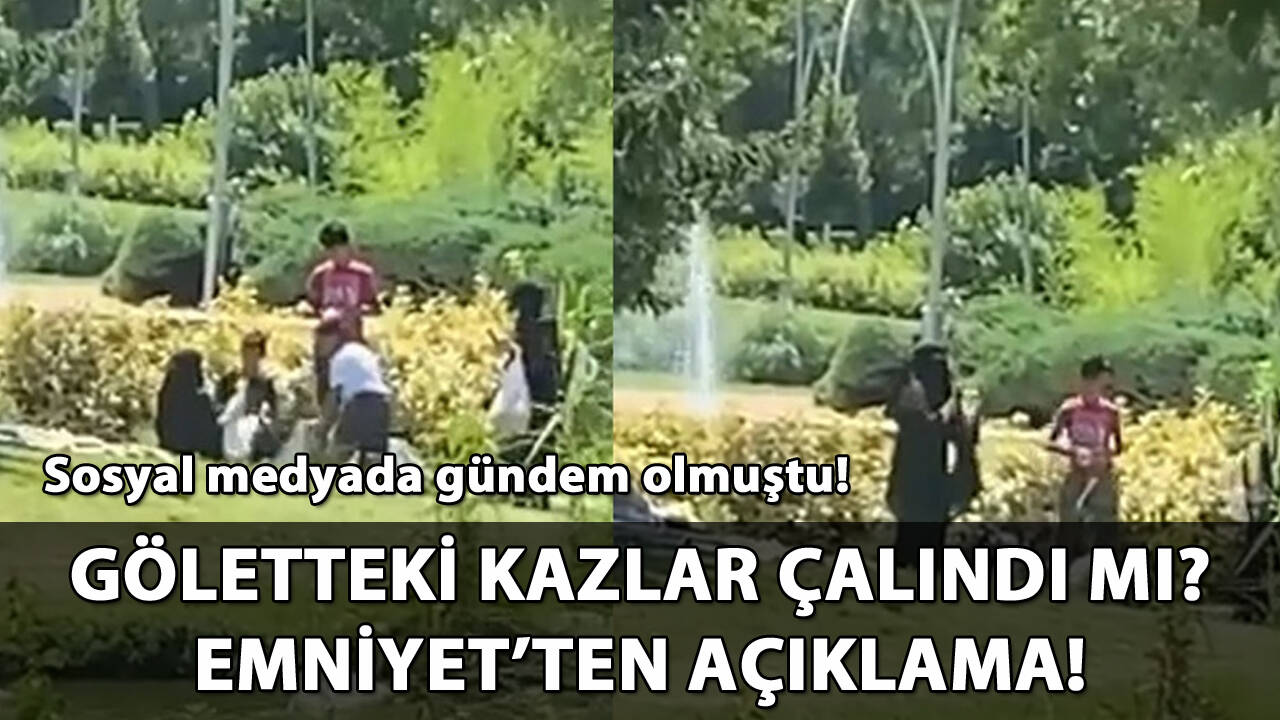 Kazlar çalındı mı? Emniyet'ten açıklama geldi!