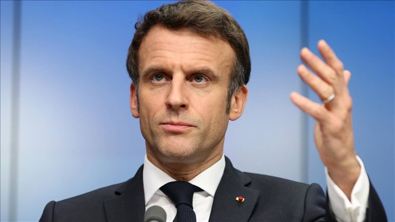 Macron: Ukrayna'daki savaşa son vermek istiyoruz