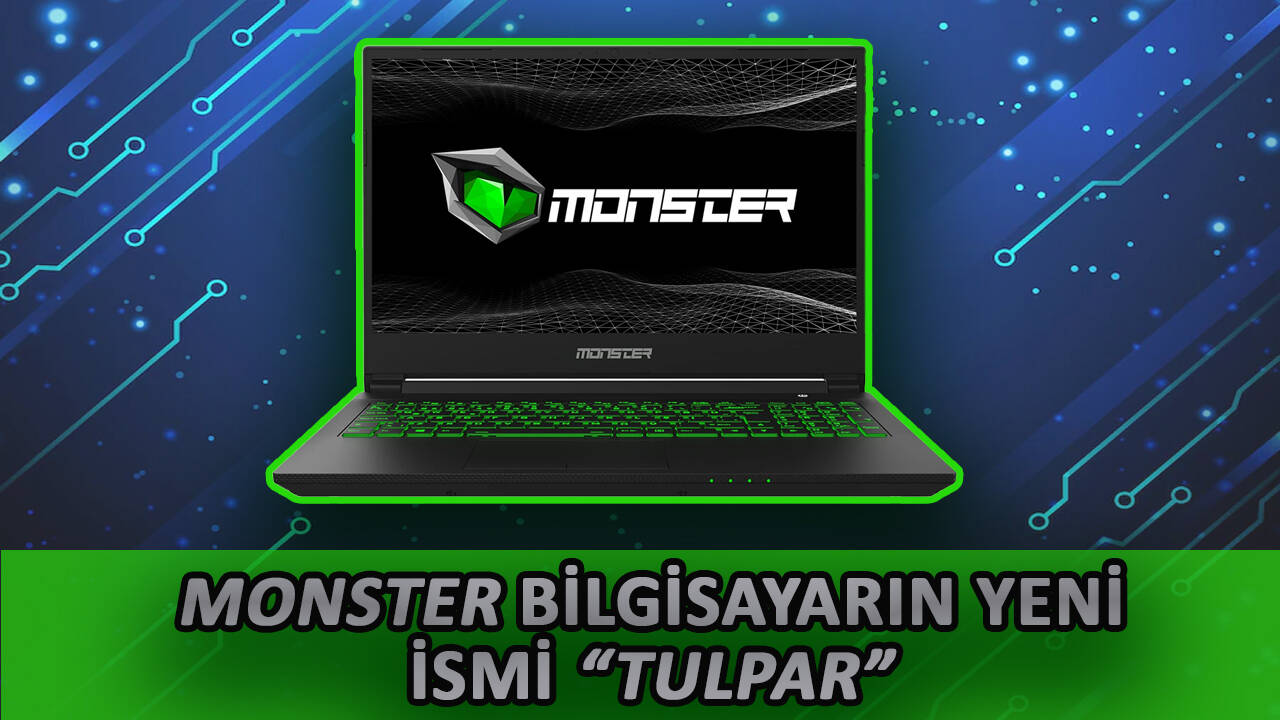 Monster Notebook, ismini Tulpar olarak değiştirdi