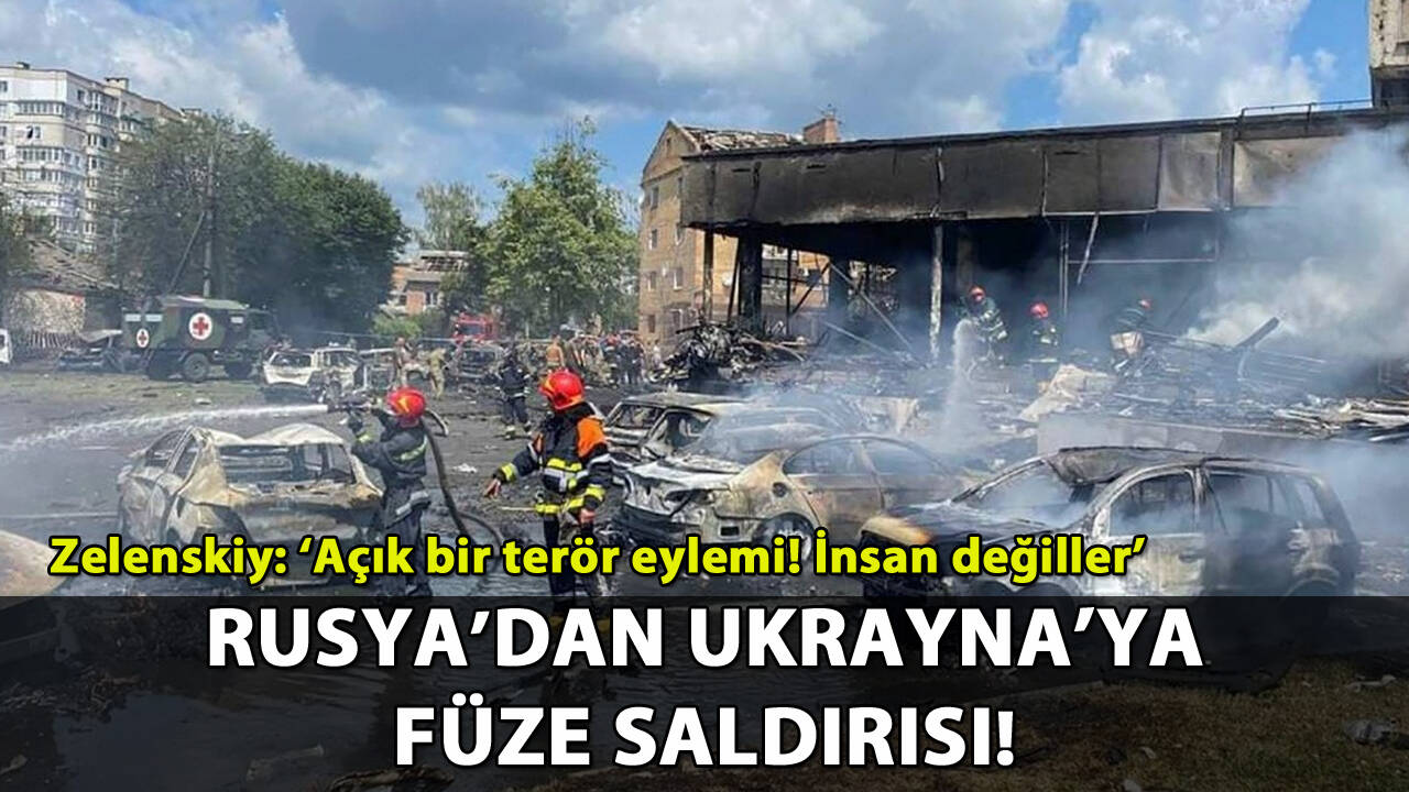 Rusya, Ukrayna'ya yine saldırdı: 21 ölü, 52 yaralı!