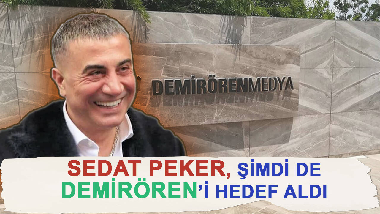 Sedat Peker Demirören'i hedef aldı: Akşam beni bekle