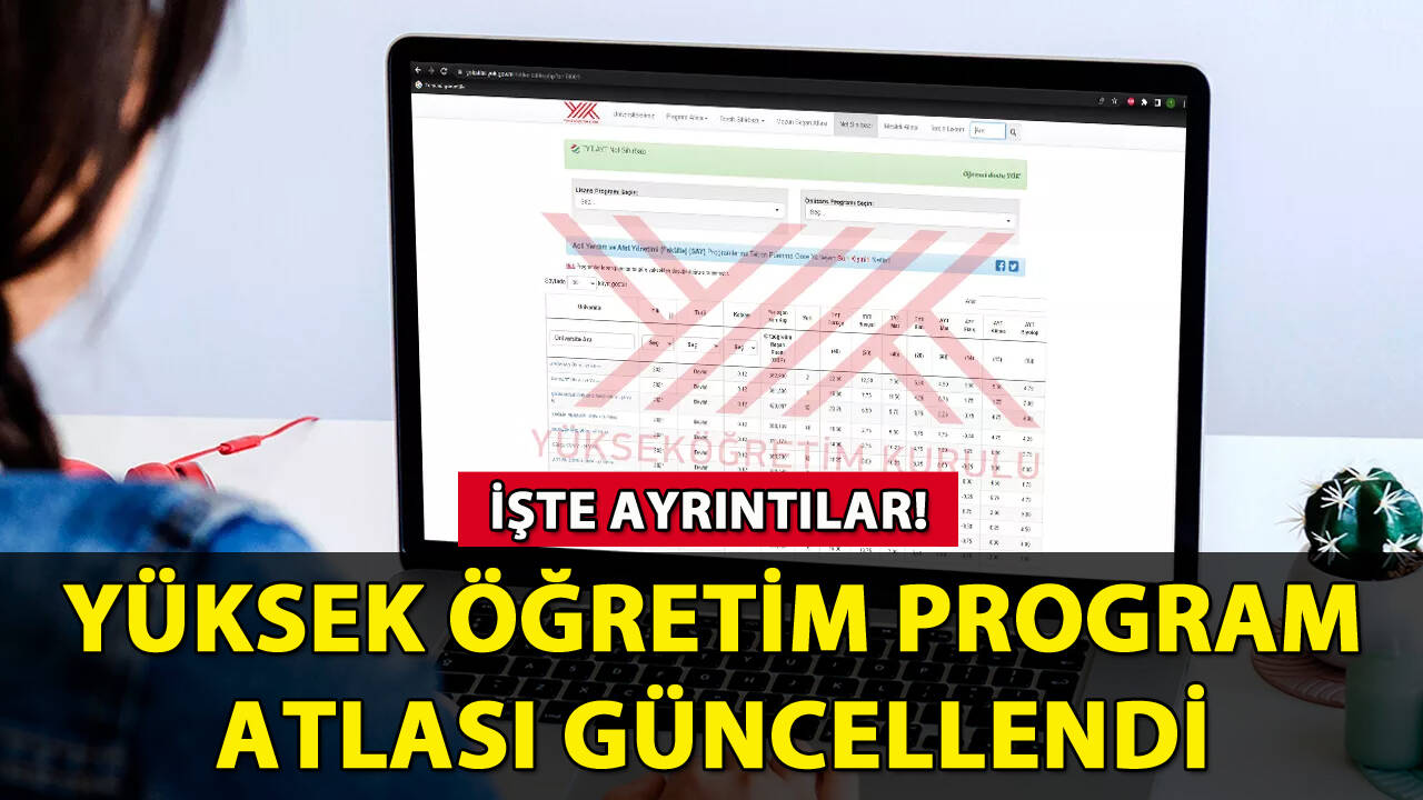 Yükseköğretim Program Atlası güncellendi: İşte ayrıntılar!