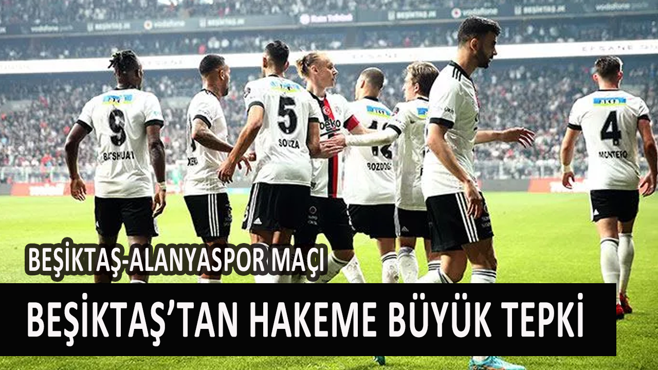 Beşiktaş'lı Seyit Ateş'ten hakeme tepki