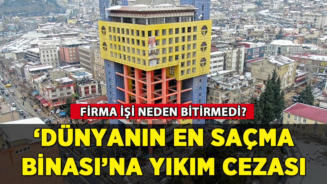 'Dünyanın en saçma binası'na yıkım cezası