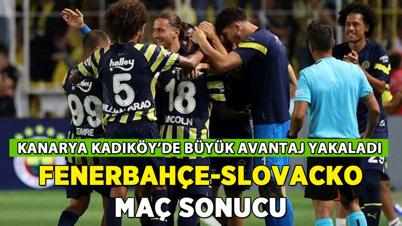 Fenerbahçe'den Kadıköy'de büyük avantaj