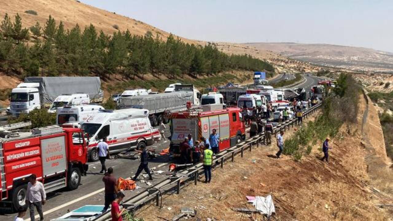 Gaziantep'teki feci kazaya taziye mesajları yağdı!